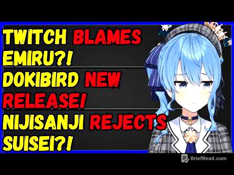 Emiru victim blamed by twitch! Dokibird new release, Nijisanji rejects Suisei?!