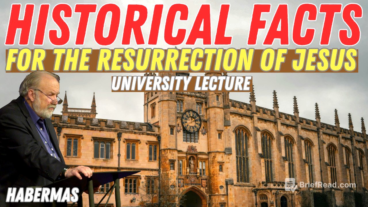 There is Historical Evidence for the Resurrection of Jesus - Gary Habermas