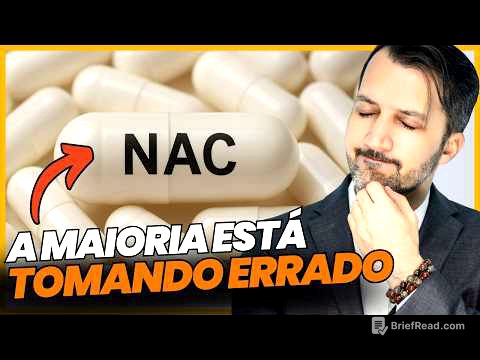 NAC - O suplemento que salva vidas, mas que também pode te sabotar.