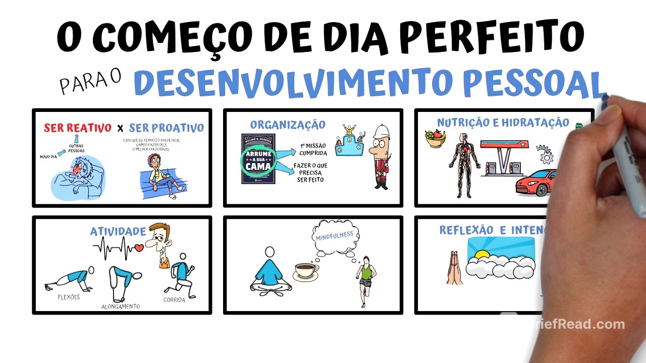 O COMEÇO DE DIA PERFEITO para o DESENVOLVIMENTO PESSOAL  | SejaUmaPessoaMelhor