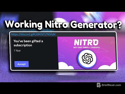Trying and Exposing Discord Nitro Generators (ft. ChatGPT)
