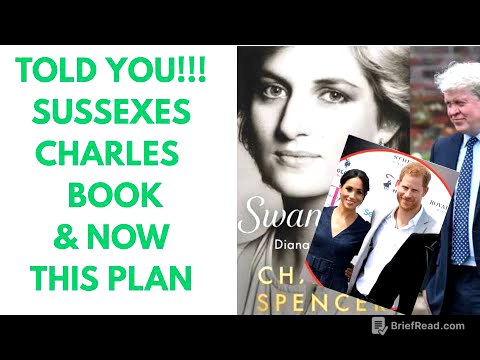 CHARLES THE BOOK & THE SUSSEXES .. TOLD YOU #meghan #meghanmarkle #princessdiana