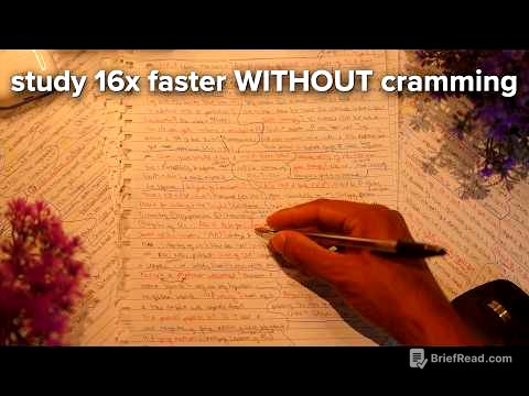 How to Finish 7 Weeks of Studying in 3 Days (from a Med Student)
