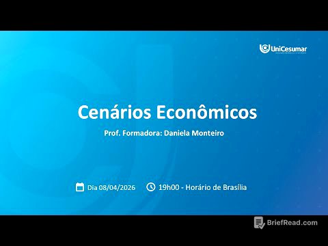 Aula ao vivo 2 I Cenários Econômicos