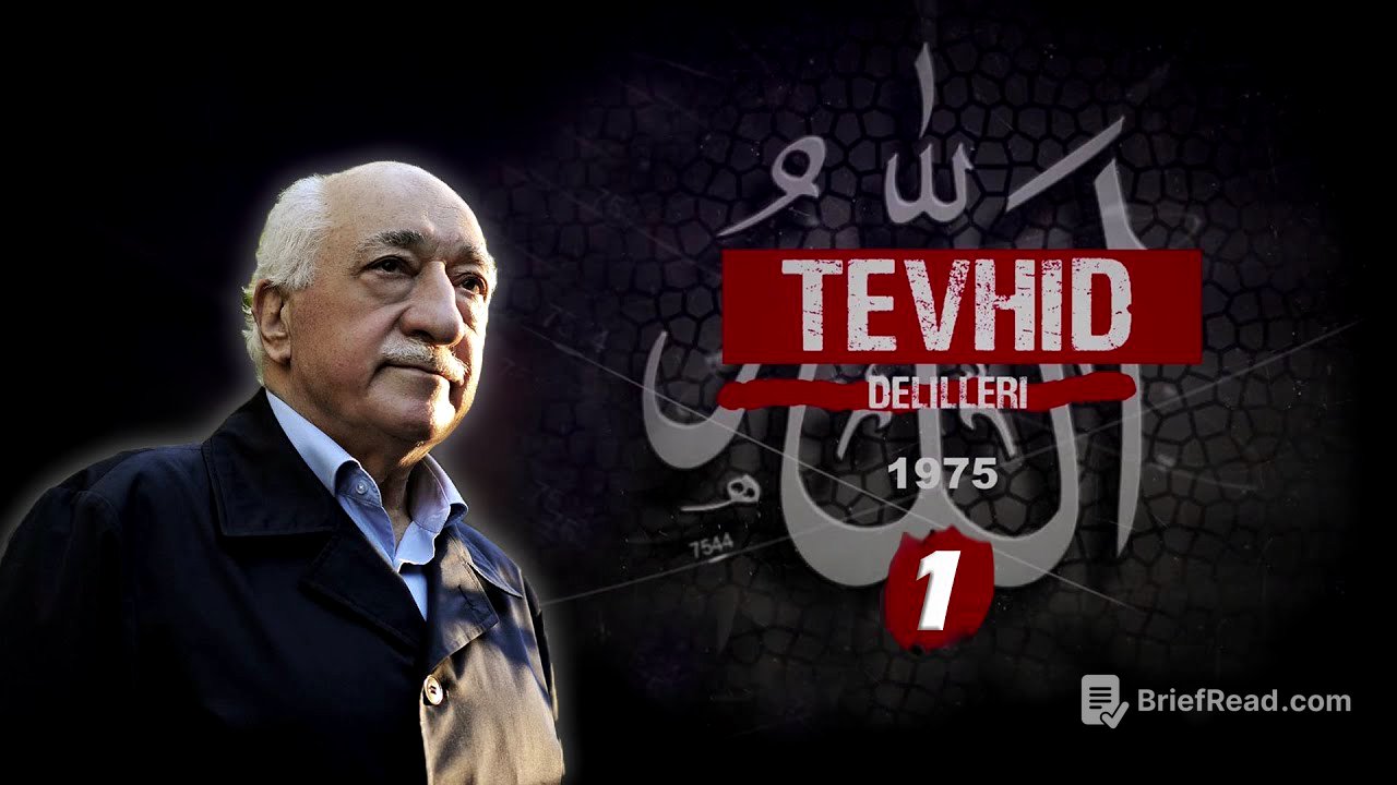 M. Fethullah Gülen | Tevhid Delilleri Hutbe #1 (En Birinci Mesele: İman)