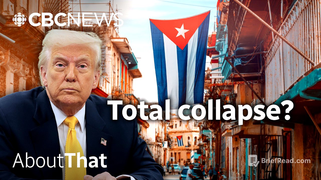 Why is the U.S. cutting Cuba off from the rest of the world? | About That