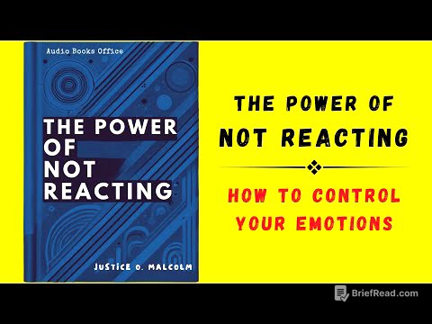 The Power of Not Reacting: How to Control Your Emotions (Audiobook)