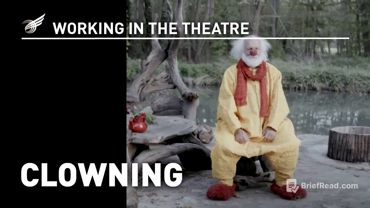 Working in the Theatre: Clowning
