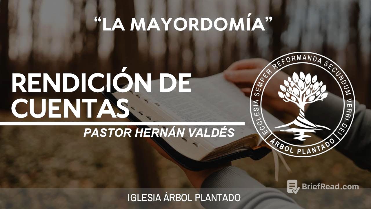 363 - La mayordomía - Rendición de cuentas