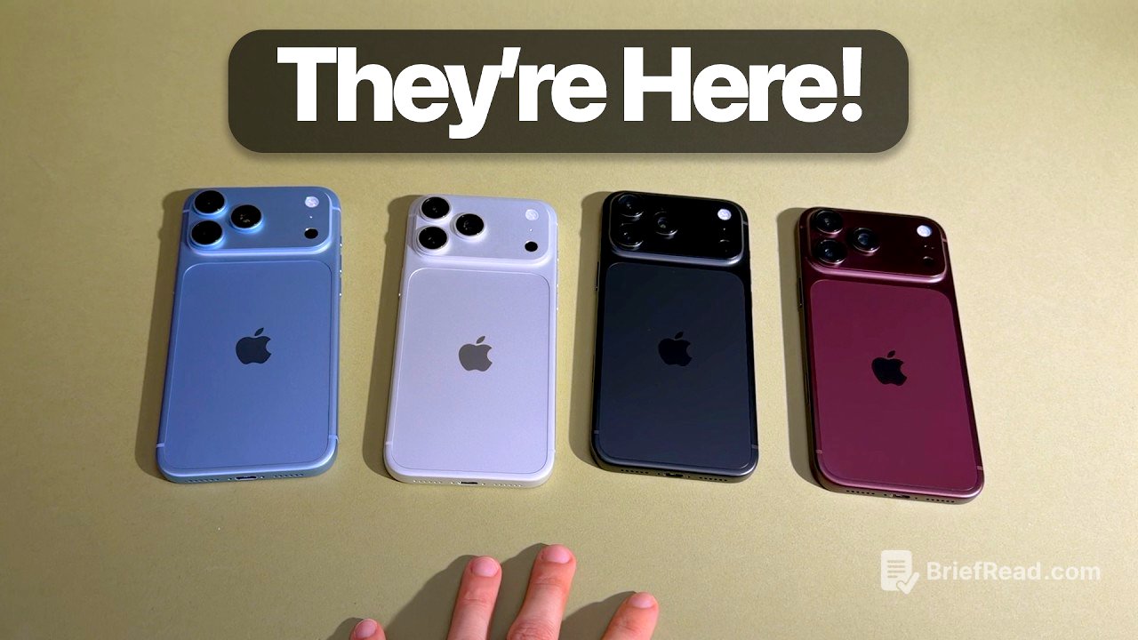 iPhone 18 Pro & Max: First Hands-on All Colors!