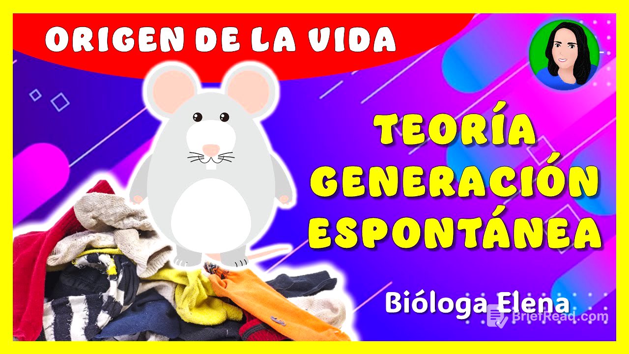 Teoría generación espontánea