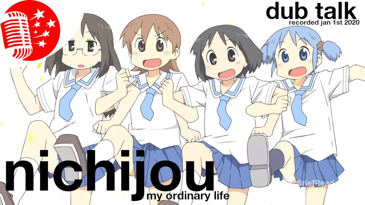 Dub Talk 191: Nichijou - My Ordinary Life