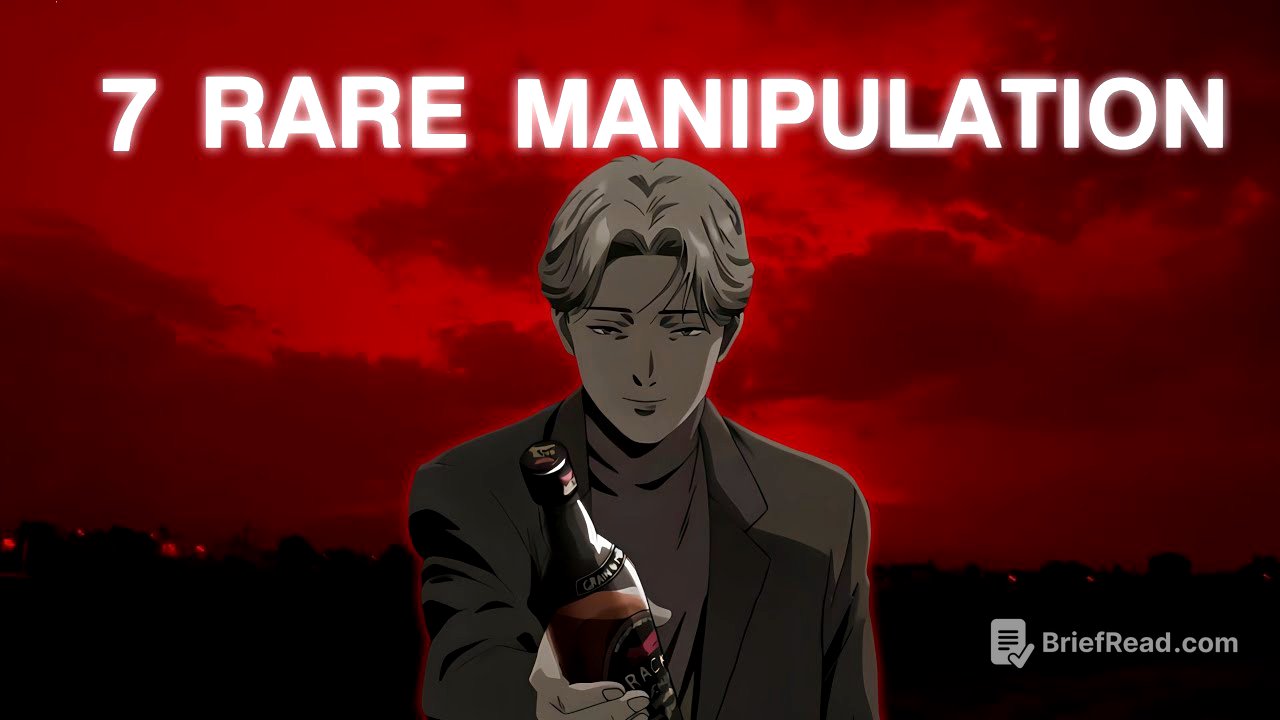 7 Rare Manipulation Tactics Used by Master Manipulators