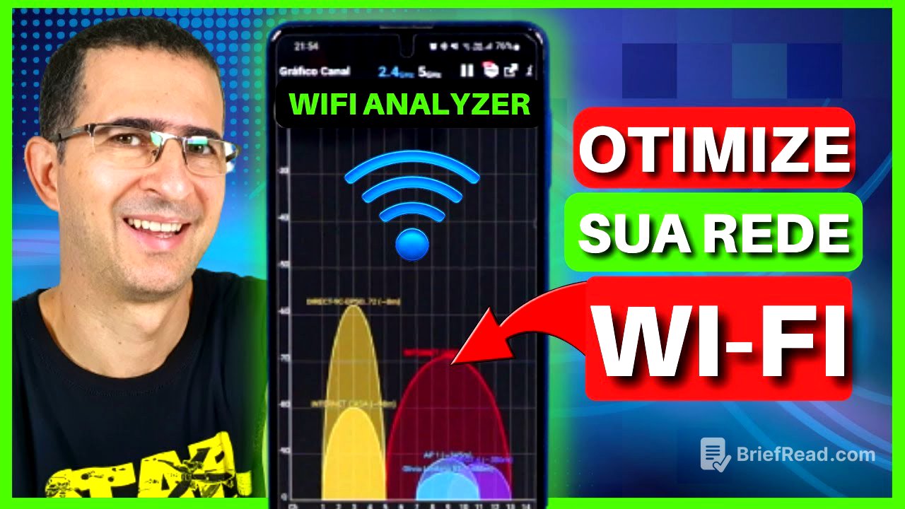DESCUBRA COMO PODE SER FÁCIL😲 OTIMIZAR SUA REDE WIFI USANDO O APP WIFI ANALYZER.