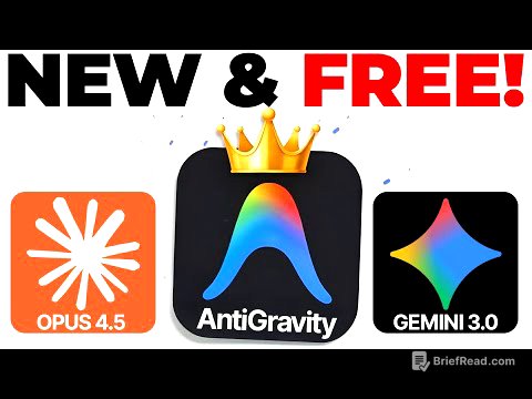 Google Antigravity Gemini 3.0 + FREE Opus 4.5 is INSANE!