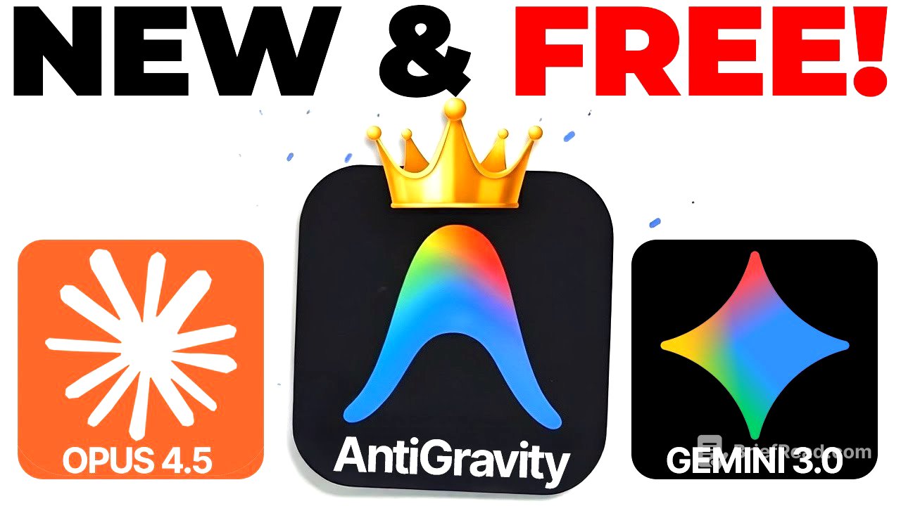 Google Antigravity Gemini 3.0 + FREE Opus 4.5 is INSANE!