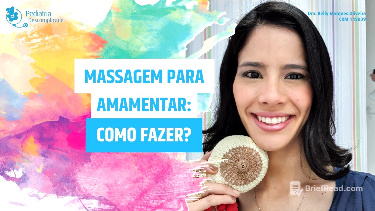 MASSAGEM PARA AMAMENTAR: COMO FAZER?  | Pediatria Descomplicada