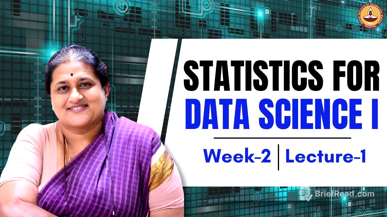 Lecture 2.1 - Describing Categorical Data - Frequency distributions