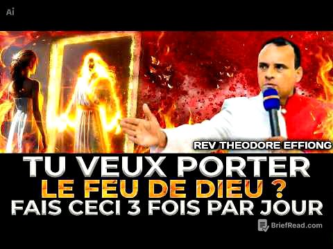 TU VEUX ÊTRE UN FEU POUR TA GÉNÉRATION ? FAIS CECI 3 FOIS PAR JOUR  | Rev. Theodore Effiong