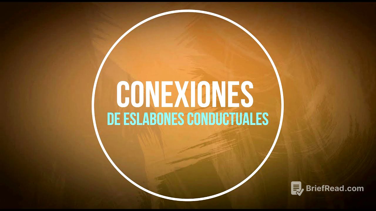 Encadenamiento | Técnicas de modificación conductual No. 5