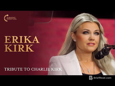 Erika Kirk’s Full Speech at Building a Legacy: Remembering Charlie Kirk