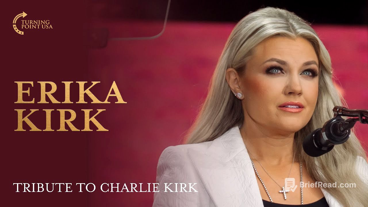Erika Kirk’s Full Speech at Building a Legacy: Remembering Charlie Kirk