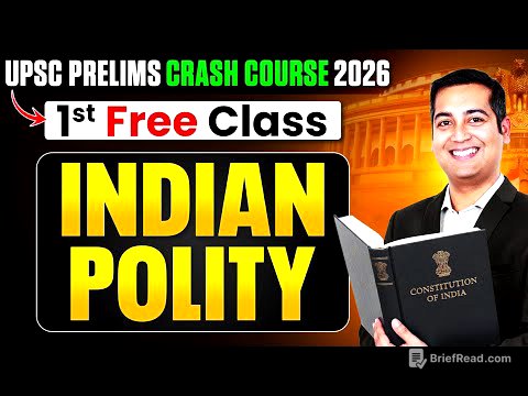 Indian Polity - 1st Free Class 🔥 | UPSC Prelims Crash Course 2026 || By Sumit Rewri Sir