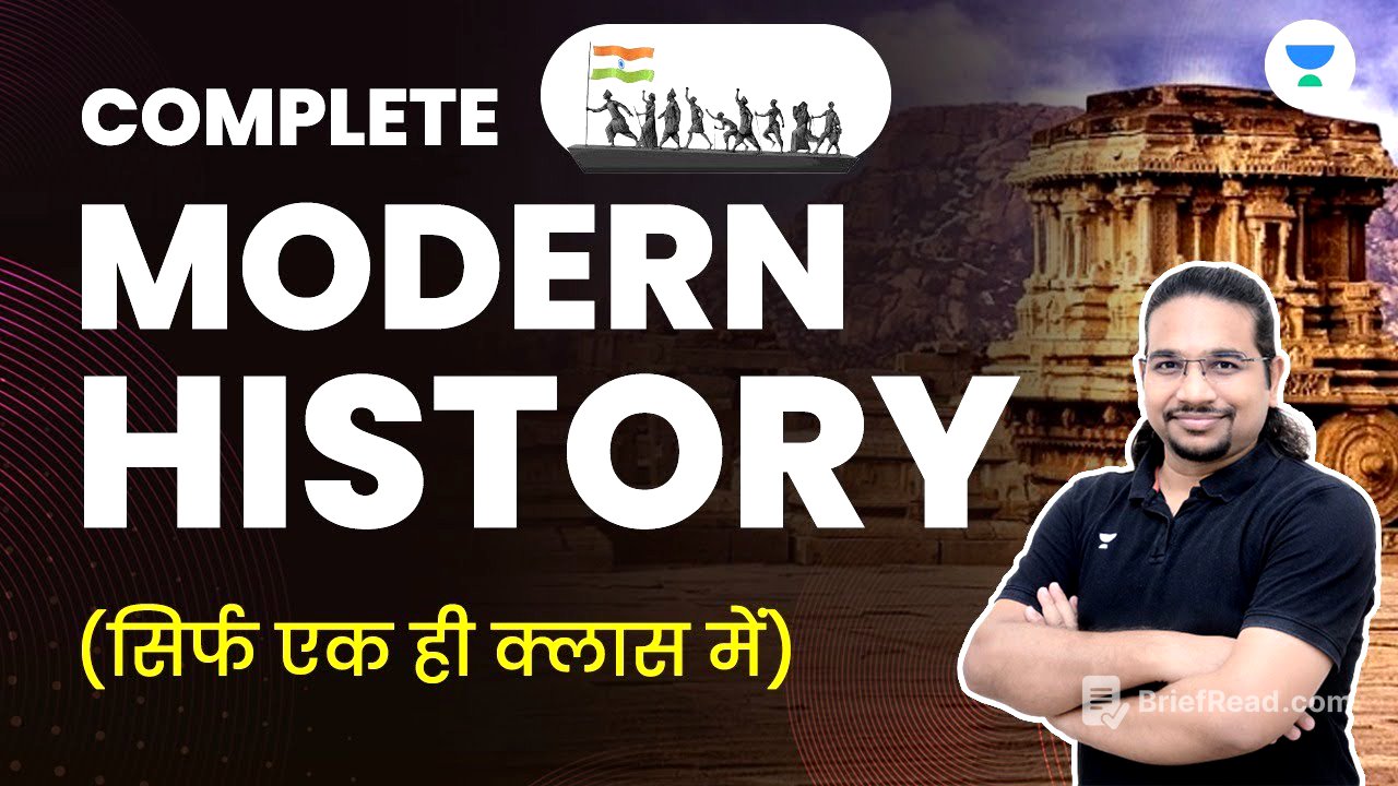 Complete Modern History in 10 Hours | सुबह 8 बजे | UPSC CSE 2023 & 2024 | Madhukar Kotawe