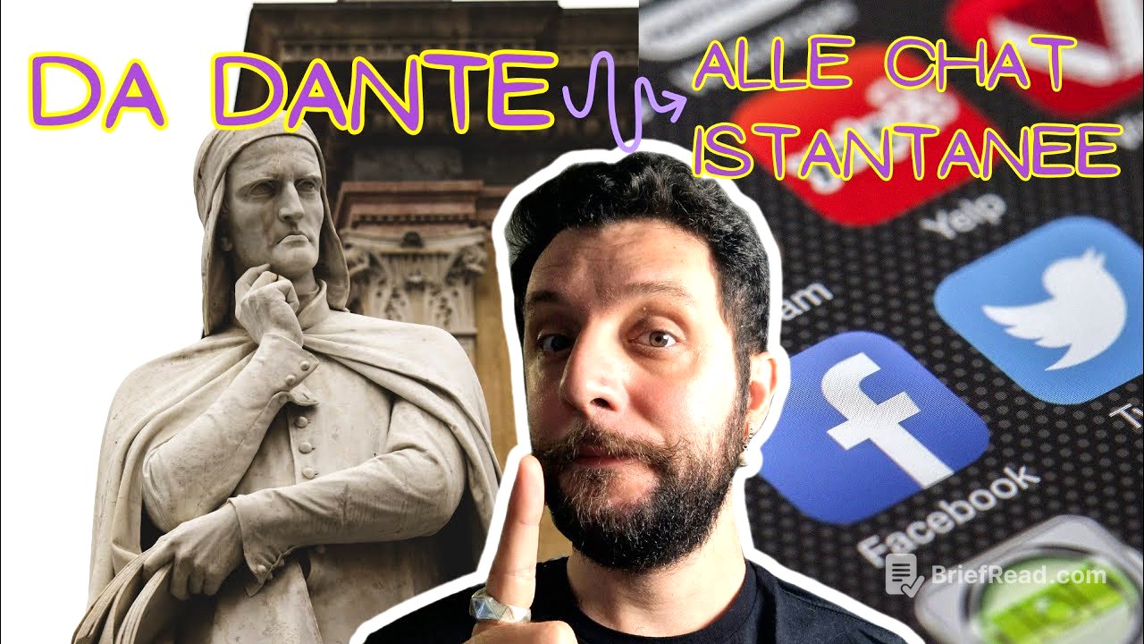 STORIA DELLA LINGUA ITALIANA IN 5 MINUTI (circa)