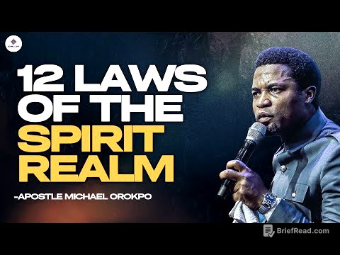 12 LAWS OF THE SPIRIT REALM | APOSTLE MICHAEL OROKPO