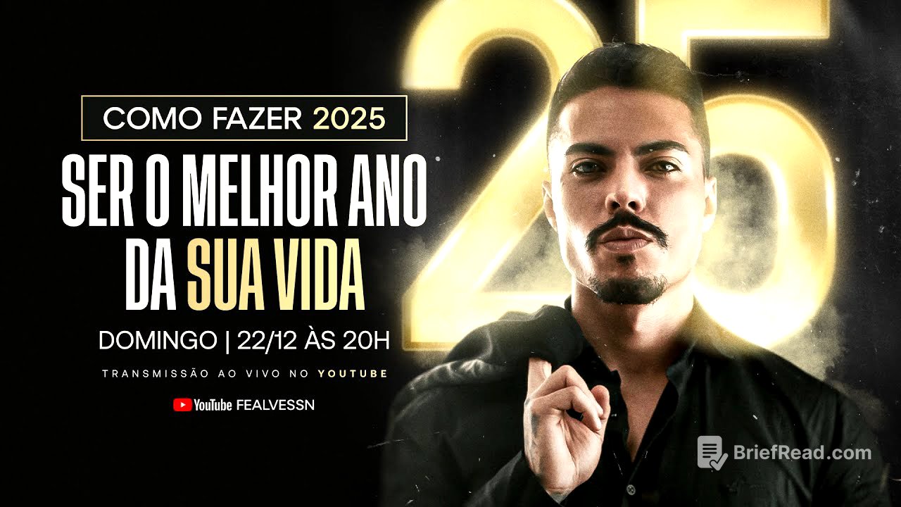 COMO FAZER 2025 SER O MELHOR ANO DA SUA VIDA