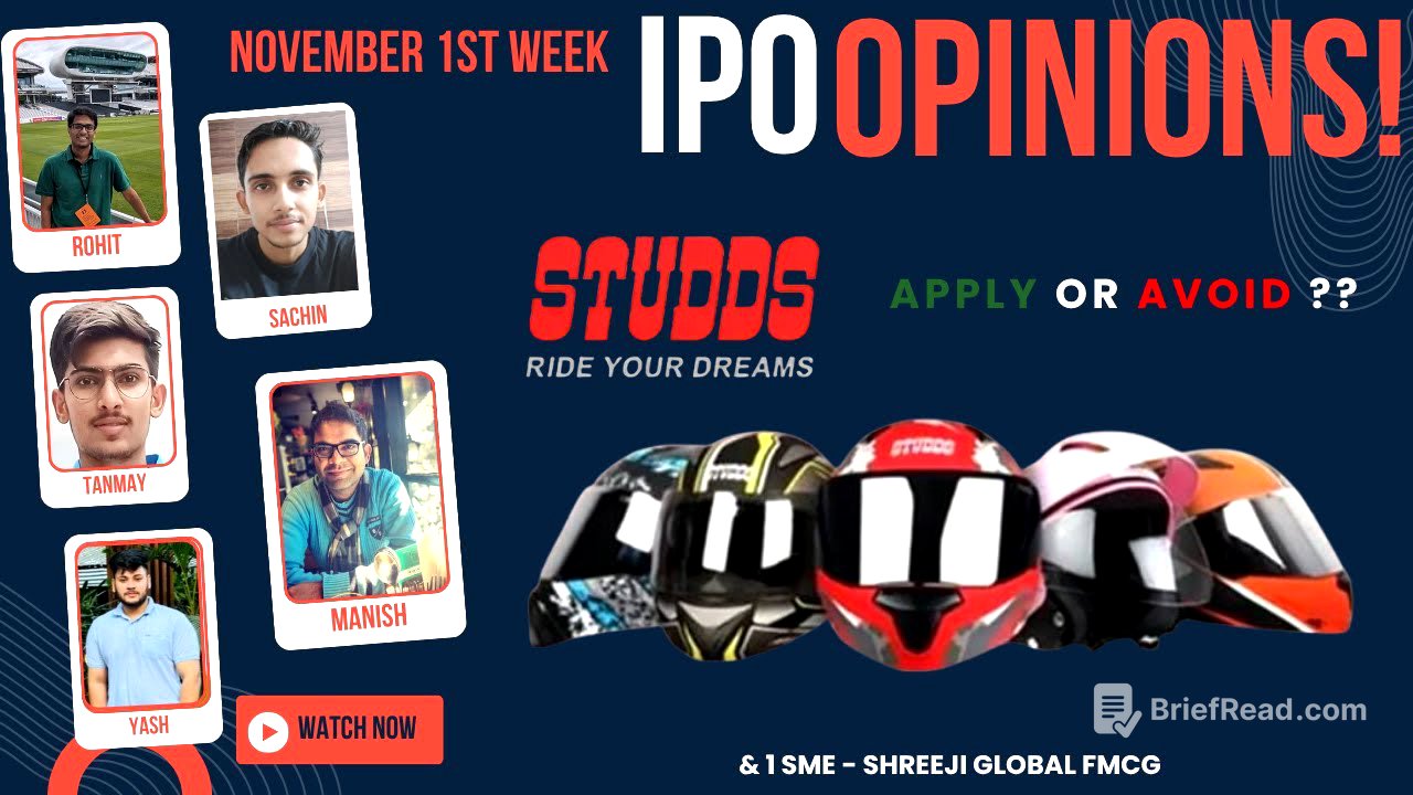 Studds Accessories & 1 October 4th Week SME IPO : Apply/Avoid? Primary Market Chatter