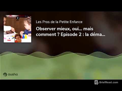 Observer mieux, oui... mais comment ? Episode 2 : la démarche de l'observation-projet