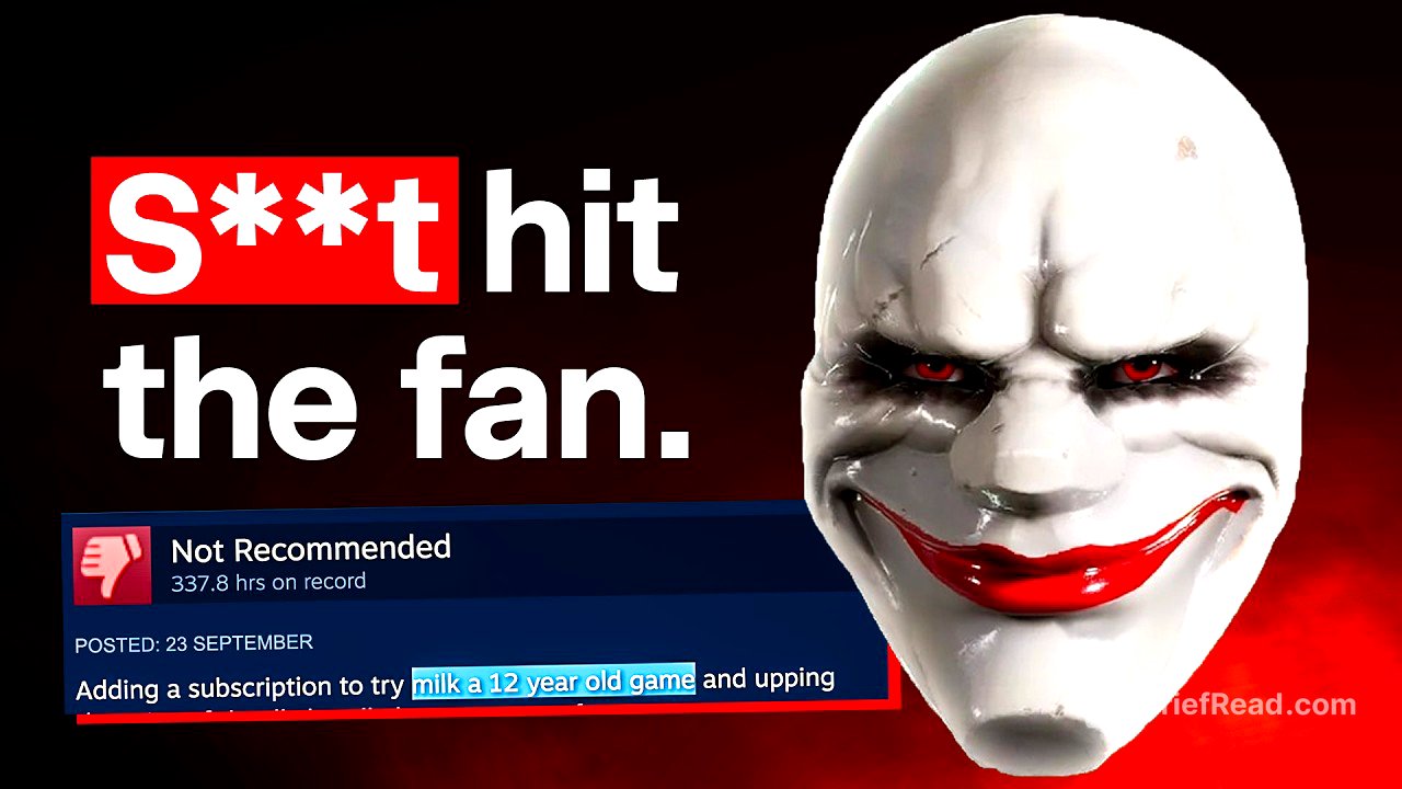 When Payday Devs Said “Dude, We Need The Money”, They Meant It