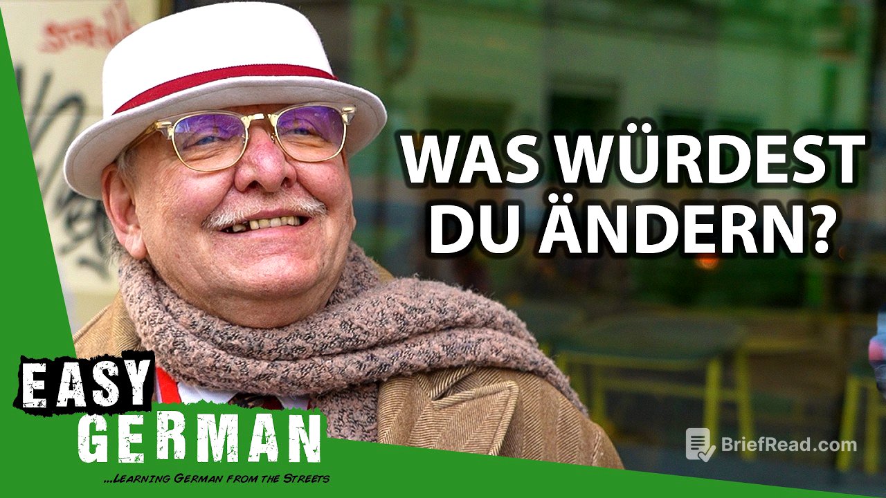 What Would Berliners Change About Themselves? | Easy German 593