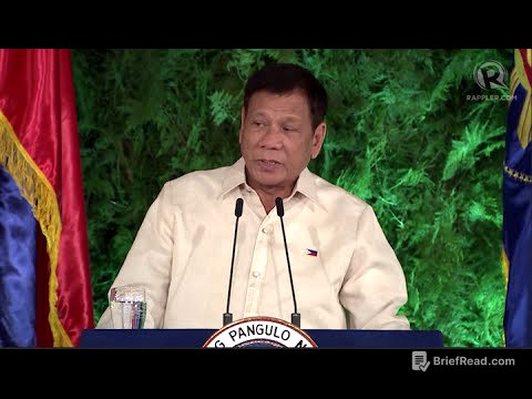 President Rodrigo Duterte's inaugural speech