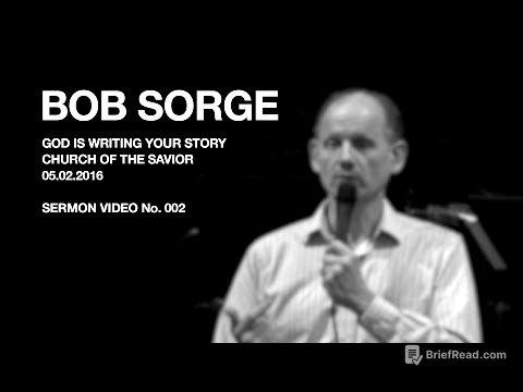 Bob Sorge // God is Writing Your Story
