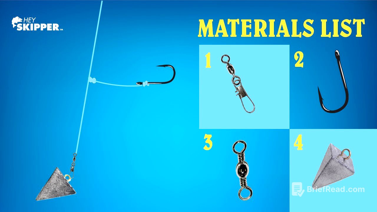 Simple ”One-Hook” Bottom Fishing Rig! Quick Rig to Save Time and Catch MORE FISH!