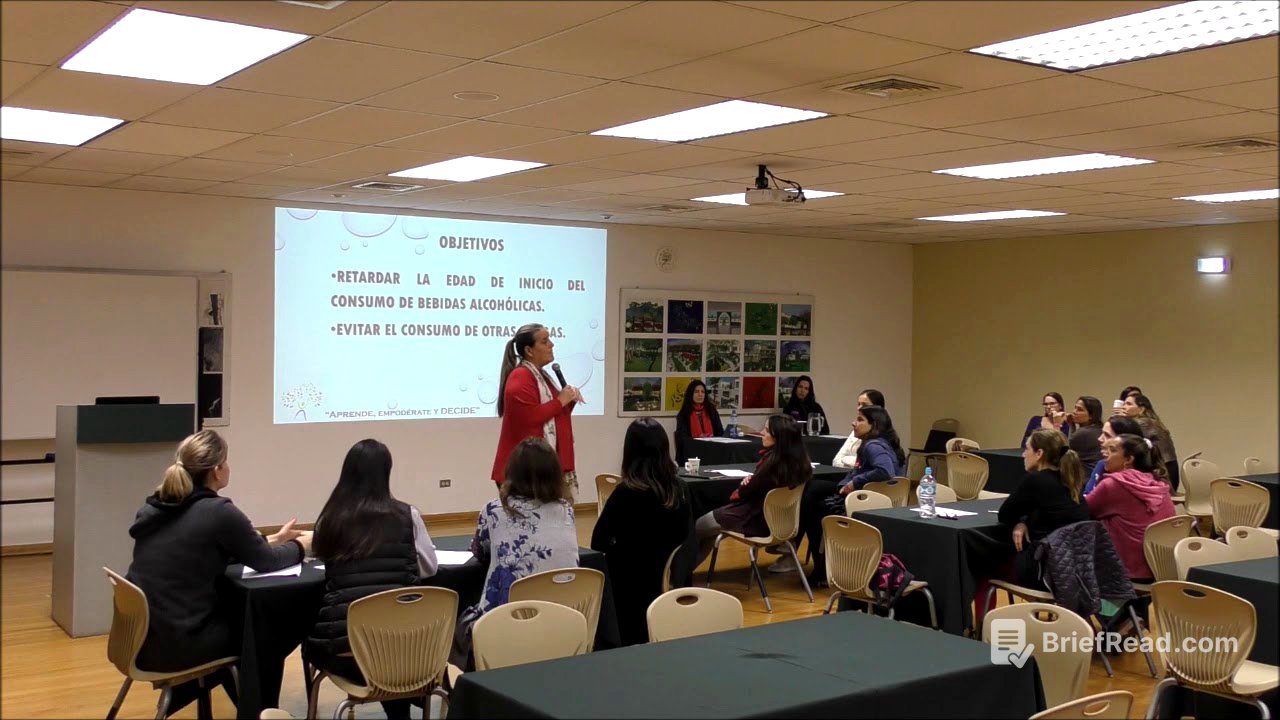 Charla-Taller sobre prevención de uso de alcohol y drogas – Parte 1