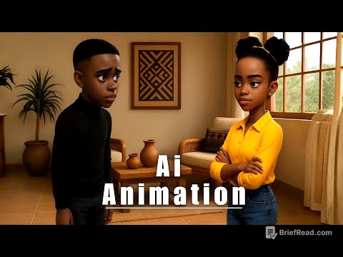 How to Create Conversational 3D Animated Scenes Using AI | Faceless YouTube Tutorial