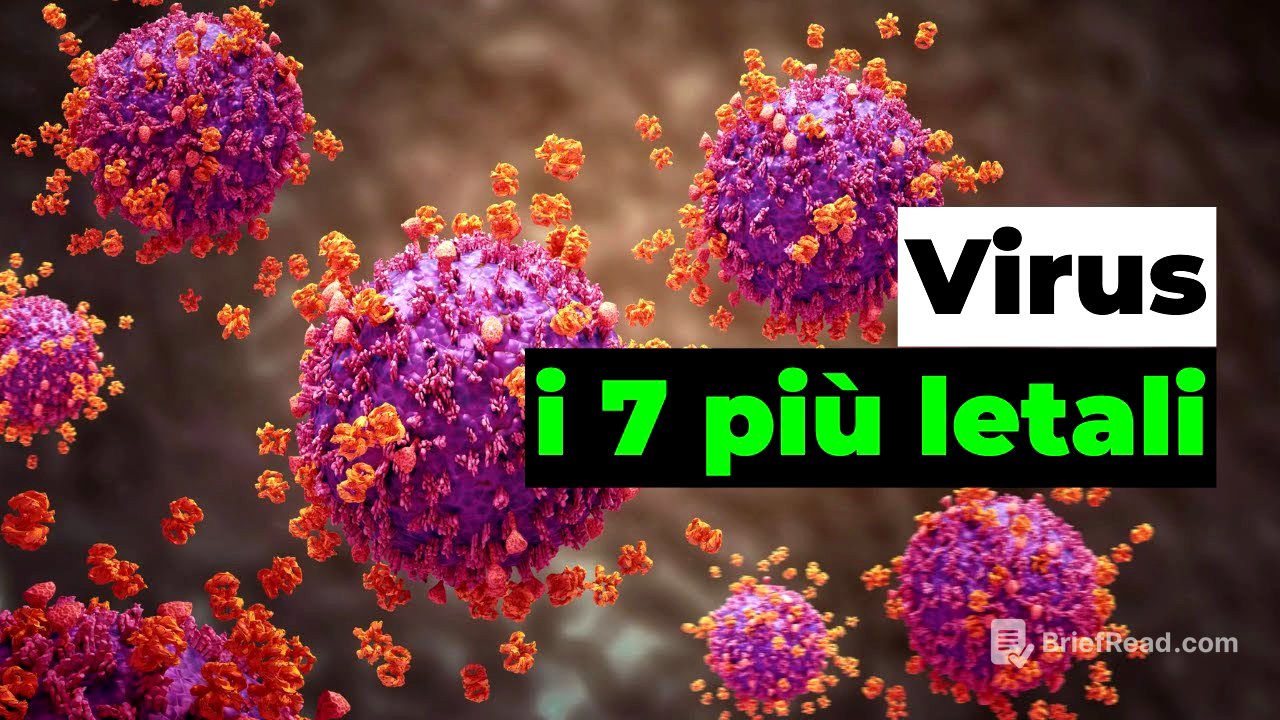 Quali sono i 7 virus più letali della storia?
