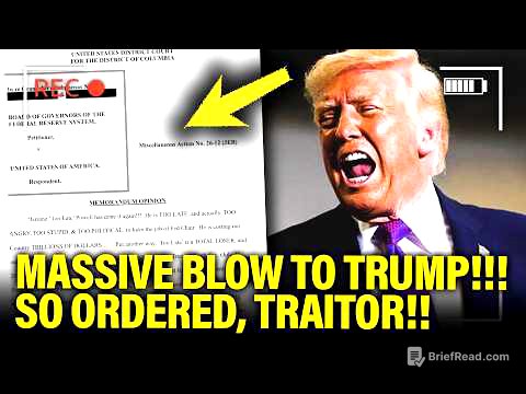 WHOA!! Federal Judge SHUTS DOWN Trump’s BIGGEST CASE!!!