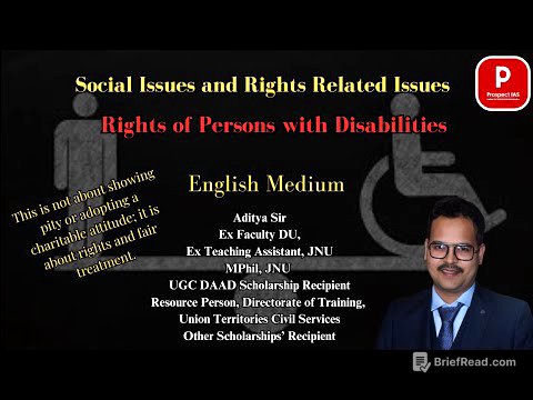 Rights of Persons with Disabilities #disabilities #socialissues #socialjustice #rights #upscmains