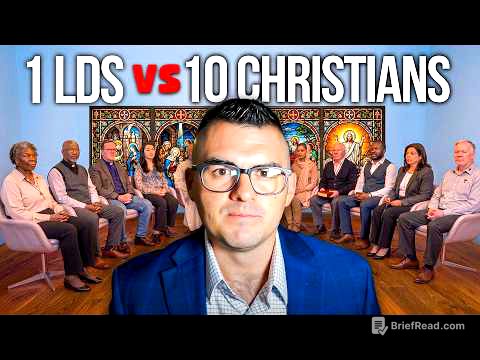 1 Mormon vs 10 Christians Heated Debate