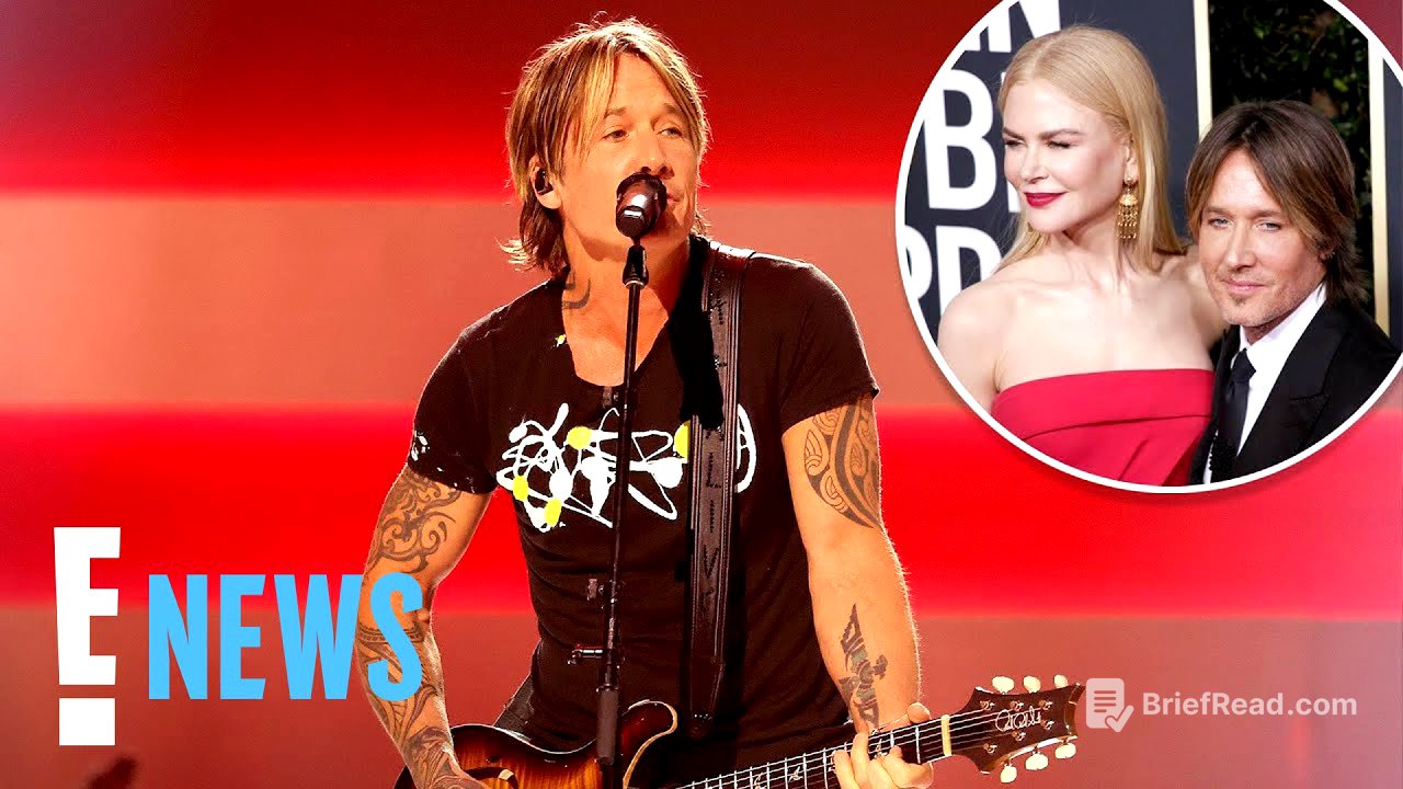 Keith Urban Returns to Stage at CMA Awards After Nicole Kidman Split | E! News