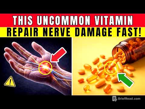 Vitamins That Repair Nerve Damage After 60 (Doctors Rarely Tell You This) | Senior Health Tips