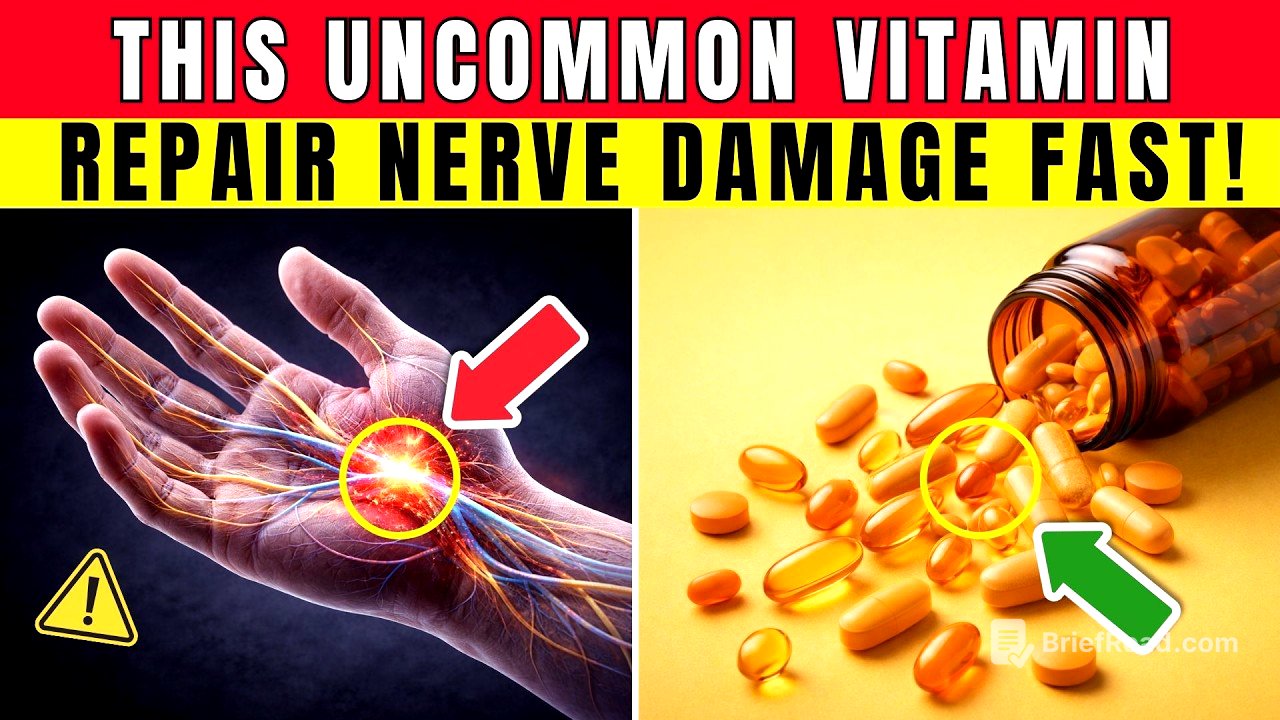 Vitamins That Repair Nerve Damage After 60 (Doctors Rarely Tell You This) | Senior Health Tips
