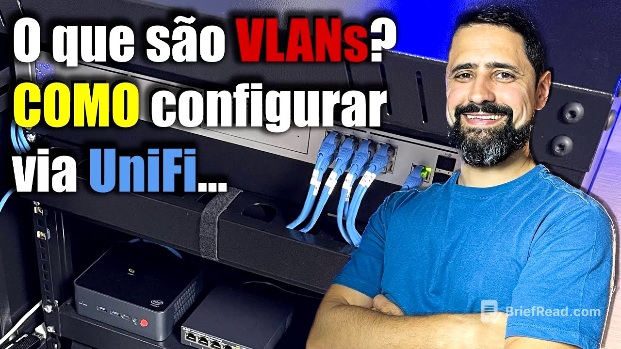(FÁCIL) O que é VLAN e COMO configurar Wifi e Regras de Firewall no Unifi OS da Ubiquiti
