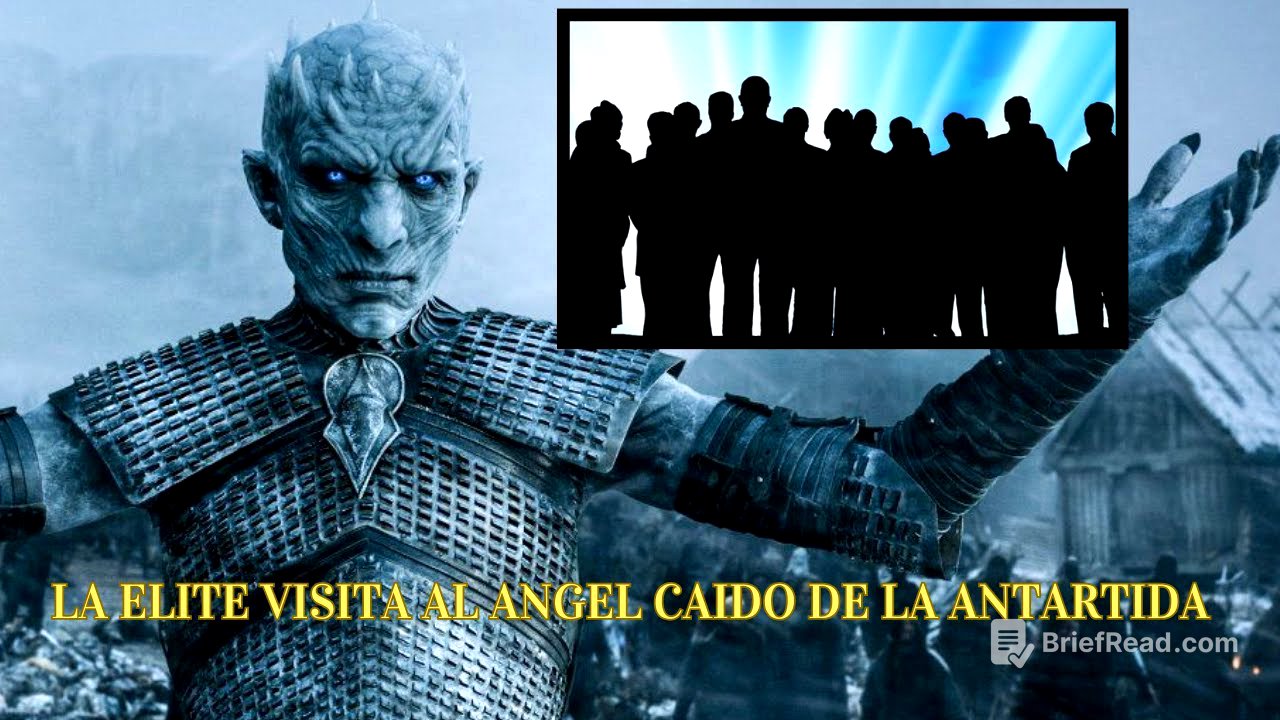 LA ELITE VISITA AL ANGEL CAIDO DE LA ANTARTIDA