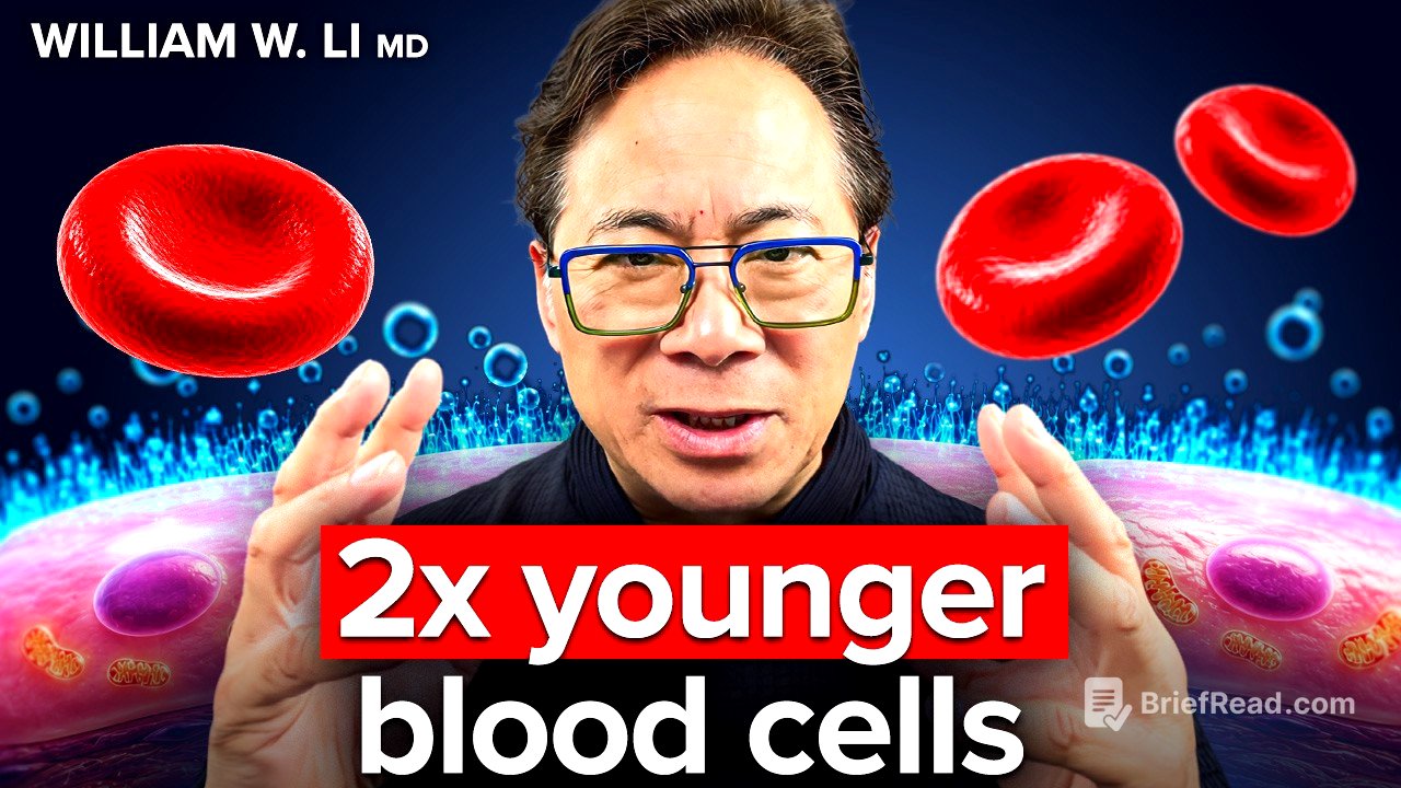 We Finally Know How to BOOST NITRIC OXIDE to End Inflammation & REVERSE AGING! | Dr. William Li